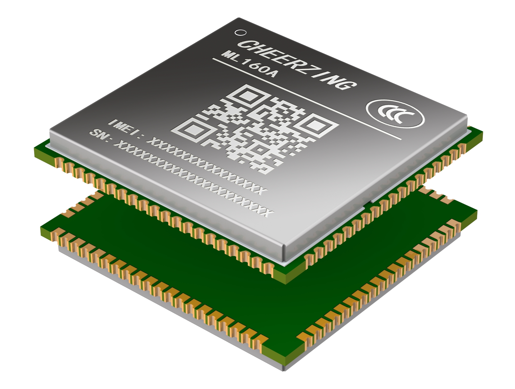 ML160A LTE Cat.1/LCC+LGA/多种通信协议/丰富的扩展接口